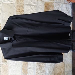 Pronto uomo mens black dress shirt